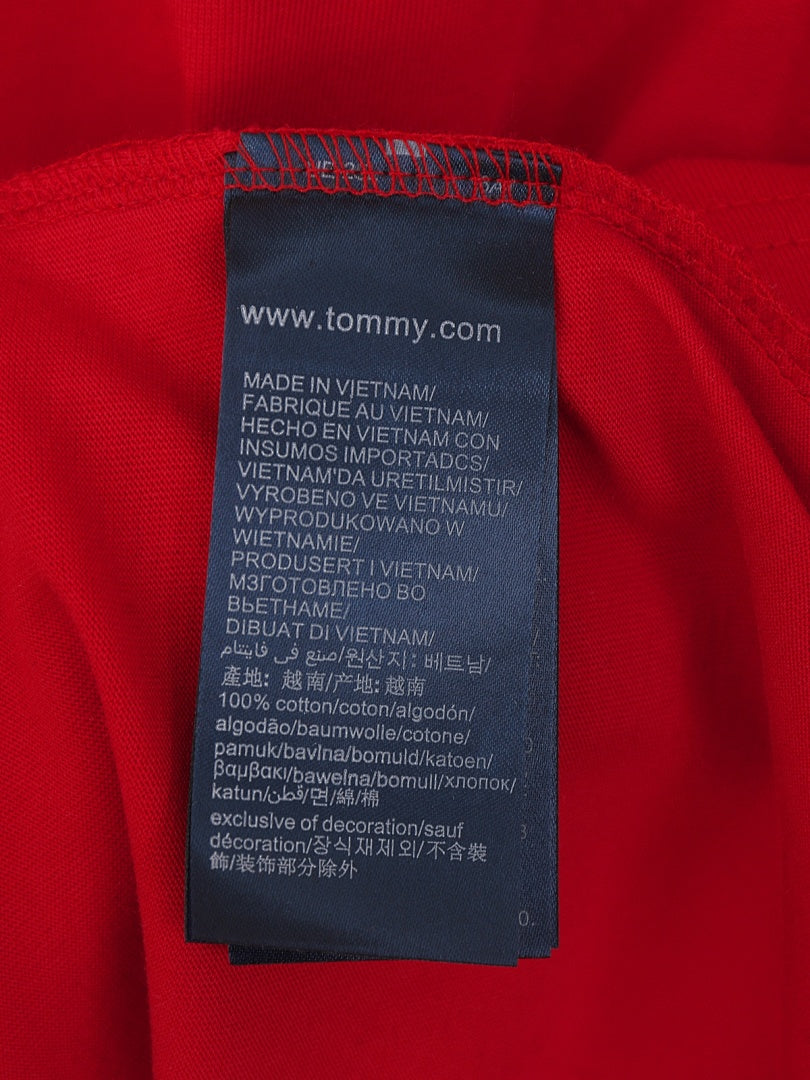 TommyEmbroideryShort Sleeve T-Shirt