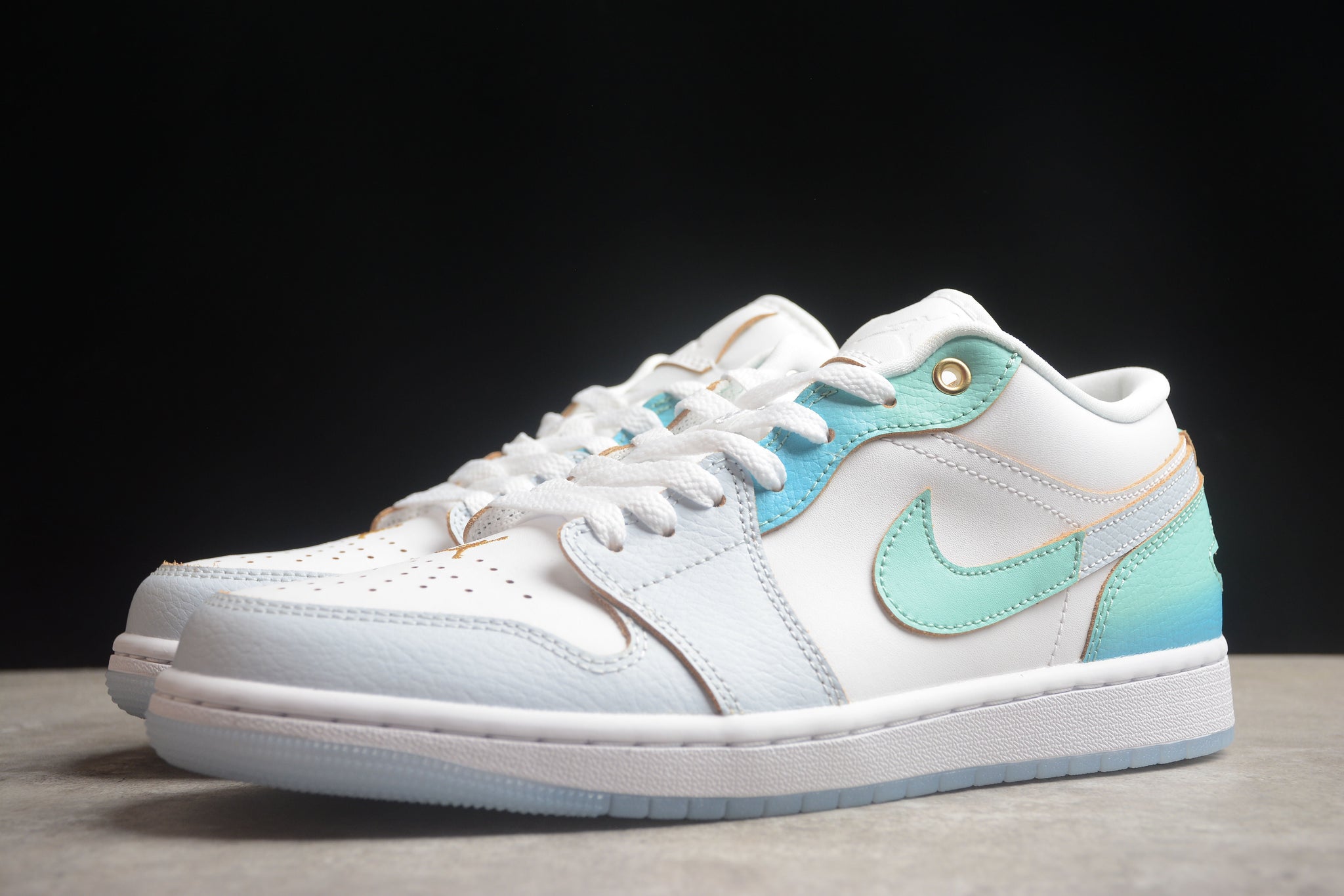 Air Jordan Low 1 Bleu océan