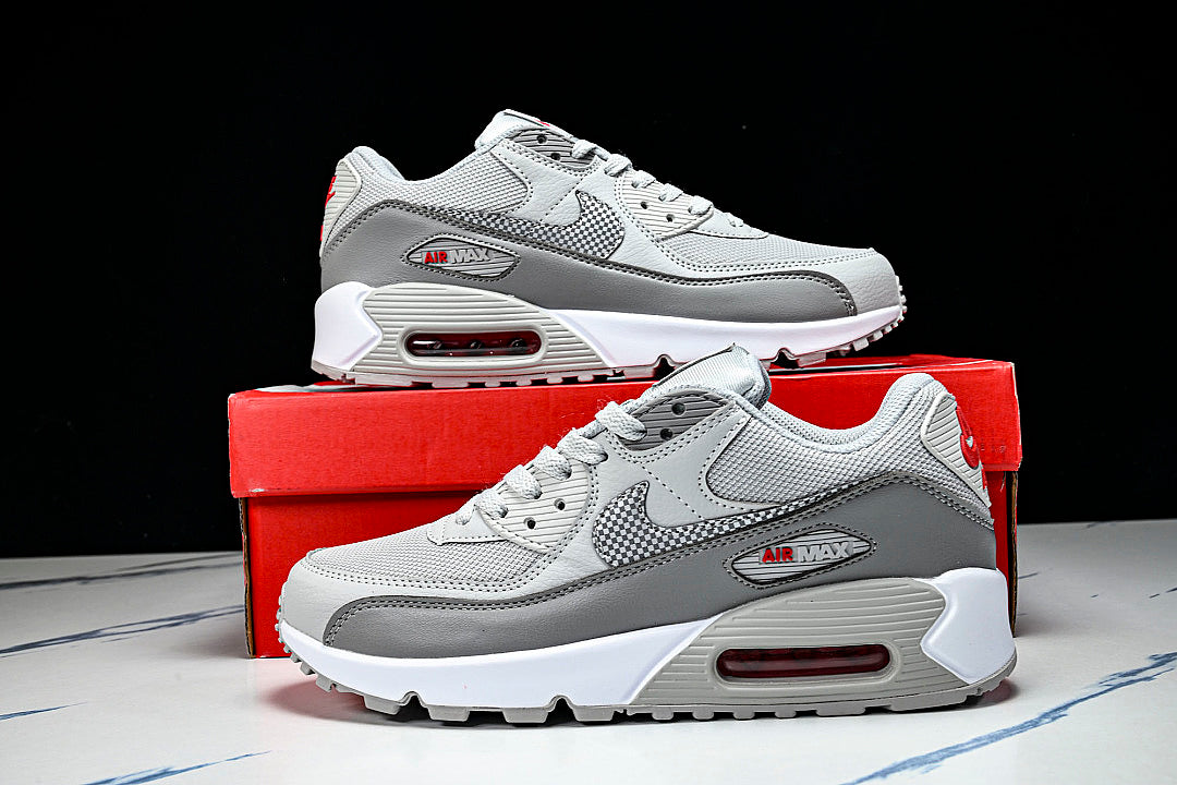 DM9102-001 AIR MAX 90 GREY/RED/WHITE