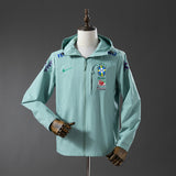 Brazil Mint Green Hooded Jacket