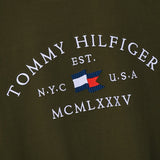 TommyTOMMYEmbroideryCrew NeckShort Sleeve T-Shirt