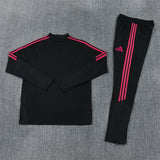 26-27 Season Real Madrid Red-Black Color Football Sweater Set