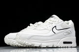 【240】HF3835-100 AIR MAX 90 TRENDY COUPLE LOW TOP AIR CUSHIONED CASUAL WHITE/BLACK