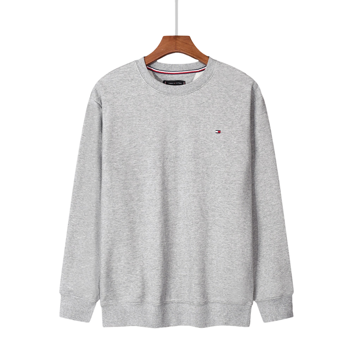 2692#TommyEmbroideryCrew Neck Sweatshirt