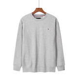 2692#TommyEmbroideryCrew Neck Sweatshirt