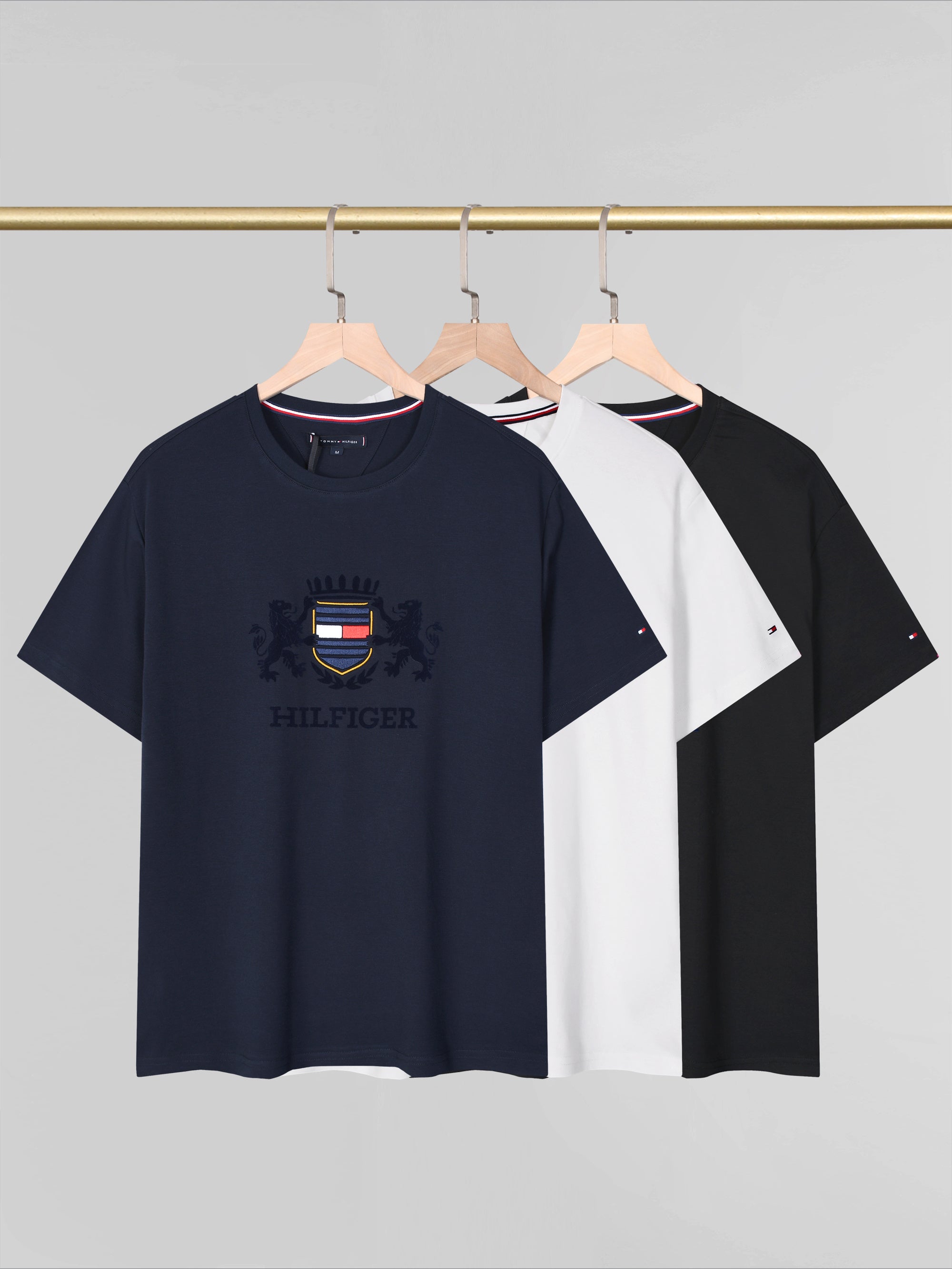 Short Sleeve T-Shirt : Black White Royal Blue: M-XXL. 60s 210g soft velvet cotton, Soft feel, no pilling, no deformation