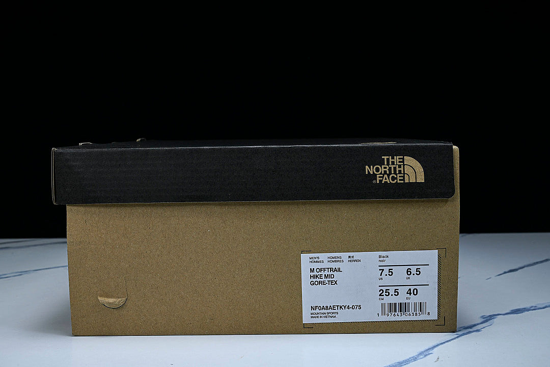 THE NORTH FACE SUMMIT OFFTRAIL GORETEX MEN'S HIKING SHOES BLACK/INKINESS