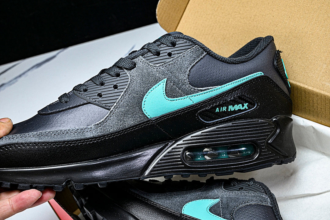 IF0670 002 AIR MAX 90 BLACK CLEAR JADE DARK SMOKE GREY/CLEAR JADE II/BLACK/WHITE
