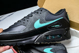 IF0670 002 AIR MAX 90 BLACK CLEAR JADE DARK SMOKE GREY/CLEAR JADE II/BLACK/WHITE