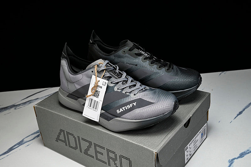KH8439 ADIZERO ADIOS PRO 4 CORE BLACK/GREY FIVE/GREY THREE