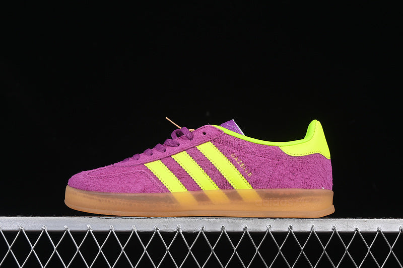 【200】【HQ8715】-[ORIGINALS GAZELLE INDOOR SHOCK PURPLE/SOLAR YELLOW/GUM]-[WOMAN:36-39]-[MAN:40-45]