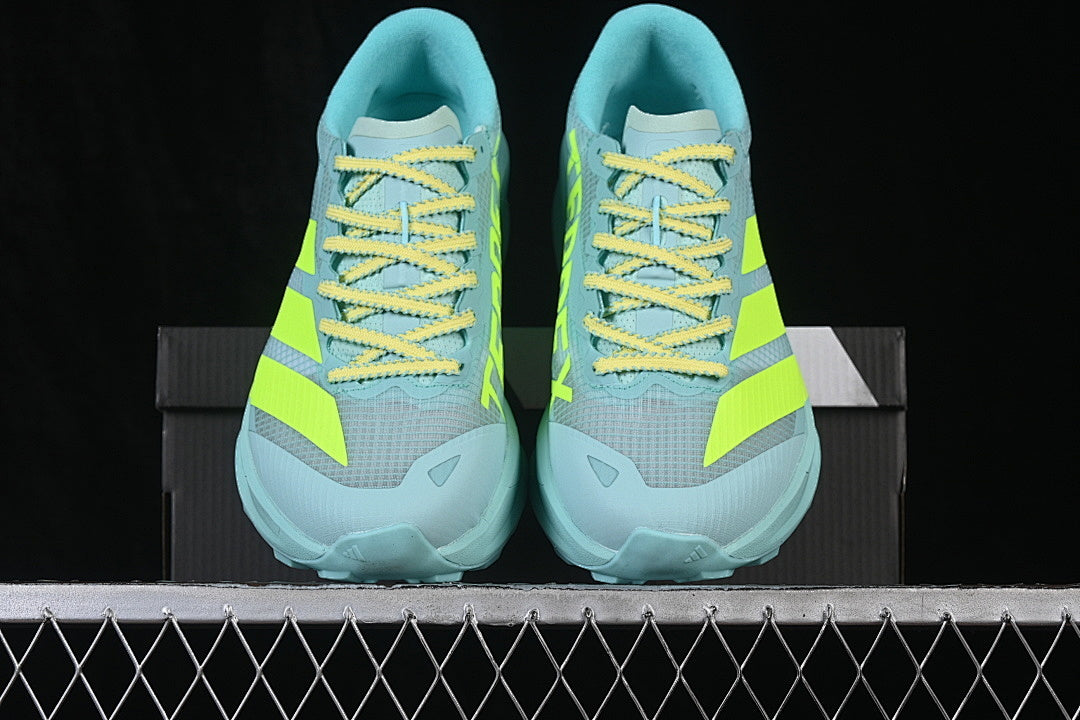 TERREX AGRAVIC SOLE-BOOSTING RUNNING SHOES BLUE/GREEN/BLUE