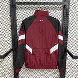 Ajax Burgundy Windbreaker