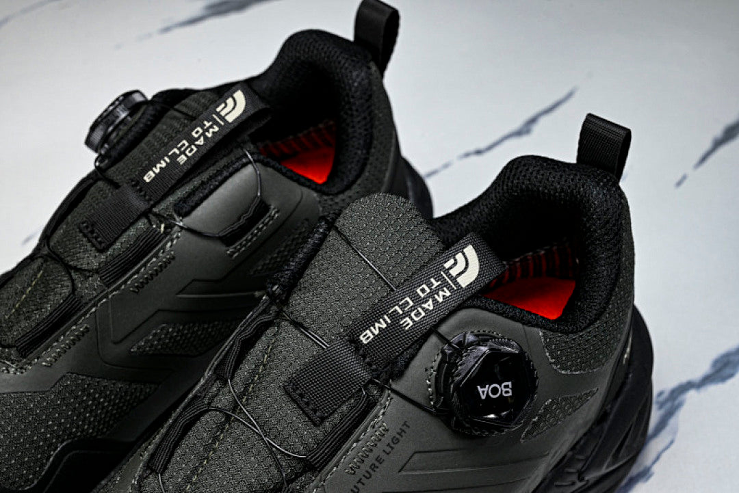 【360】9993 MEN S 25 SPRING SUMMER OUTDOOR BREATHABLE TRAIL SHOES BLACK/BROWN/DARK GRAY