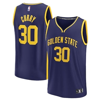 Golden state warriors navy blue jersey