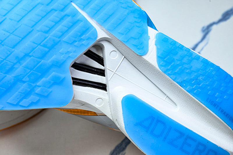 KH6360 ADIZERO ADIOS 4 M LOW-TOP RUNNING SHOES ORANGE/SILVER/BLUE/WHITE