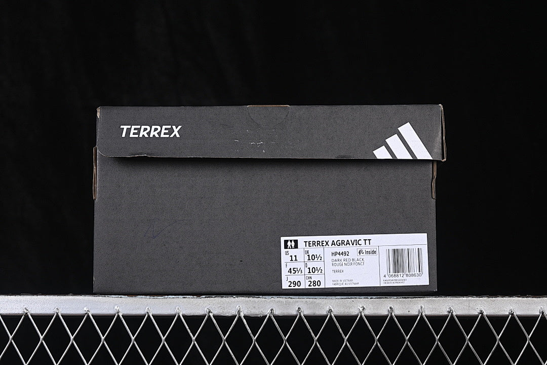 TERREX AGRAVIC SOLE-BOOSTING RUNNING SHOES RED/BLACK/RED