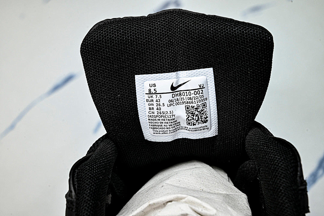 DH8010-002 AIR MAX 90 RETRO AIR CUSHIONED RUNNING SHOES BLACK/WHITE