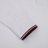 TommyEmbroideryLapel Long Sleeve Polo Shirt