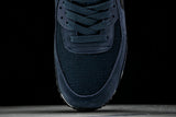 AIR MAX 90 TRENDY COUPLE LOW TOP AIR CUSHIONED CASUAL WHITE/BLACK/NAVY BLUE