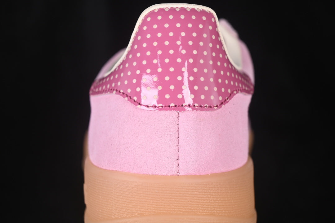 【220】[LB5511]-[GAZELLE INDOOR CASUAL SNEAKERS PINK/LIGHT PINK]-[WOMAN:35-39]-[MAN:40-45]