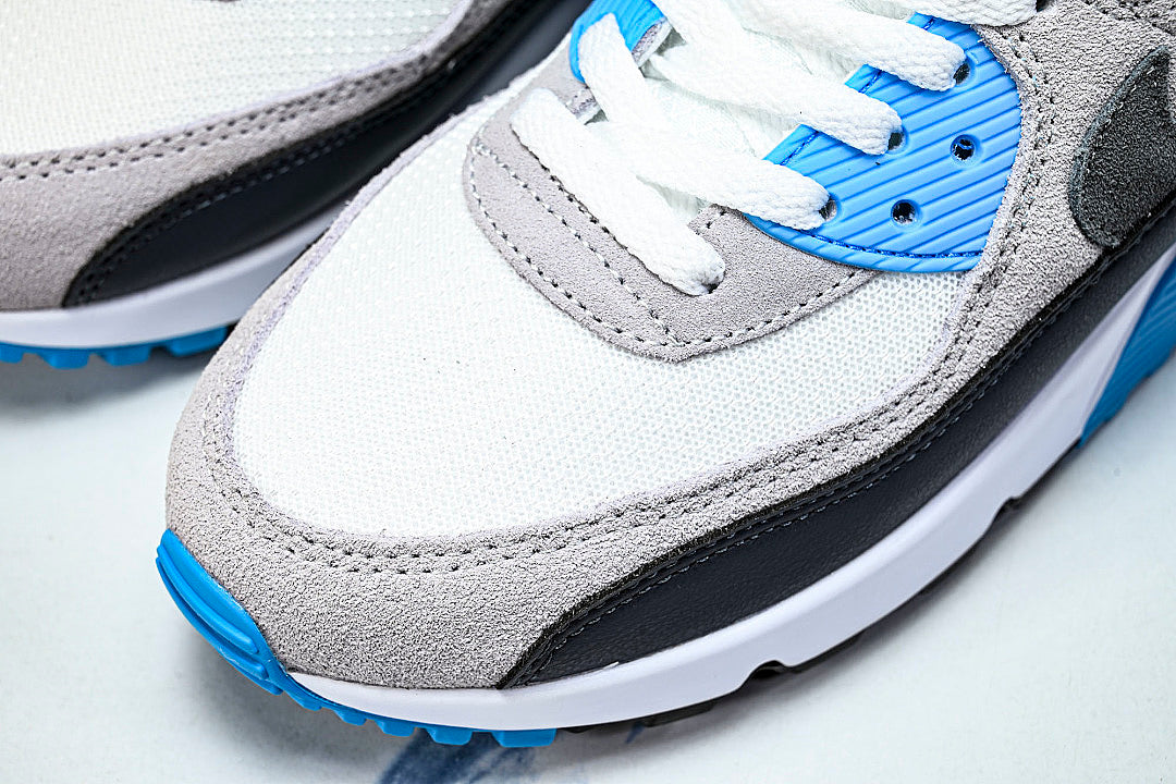 【250】DM0029-019 AIR MAX 90 PLATINUM TINT/IRON GREY/BLUE LIGHTNING