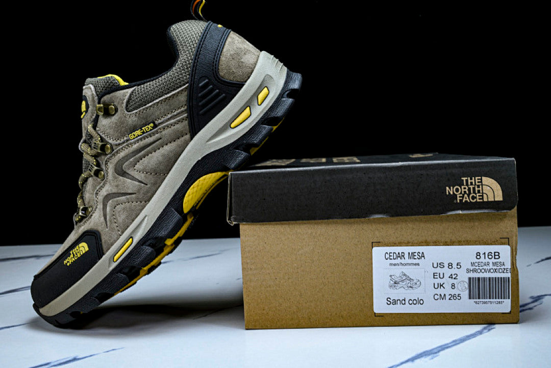 816B CEDAR MESA MEN S 25 SPRING SUMMER OUTDOOR BREATHABLE TRAIL SHOES BROWN/ORANGE/BLACK