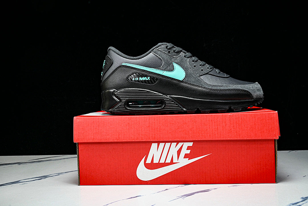 IF0670 002 AIR MAX 90 BLACK CLEAR JADE DARK SMOKE GREY/CLEAR JADE II/BLACK/WHITE