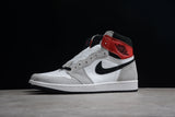 Air jordan high grey/red