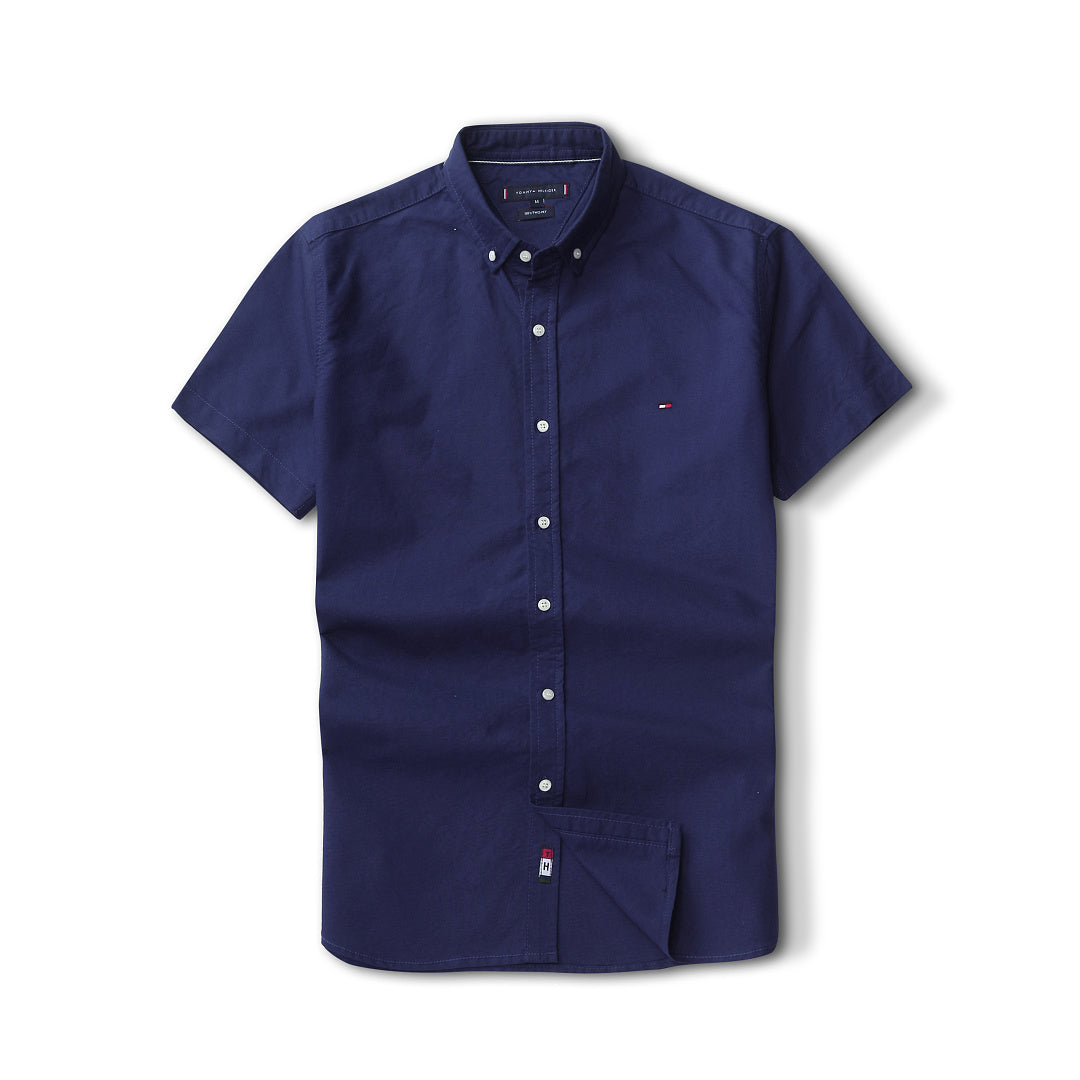 HA614#TommyShort Sleeve (Two-Ply Fine Oxford)
