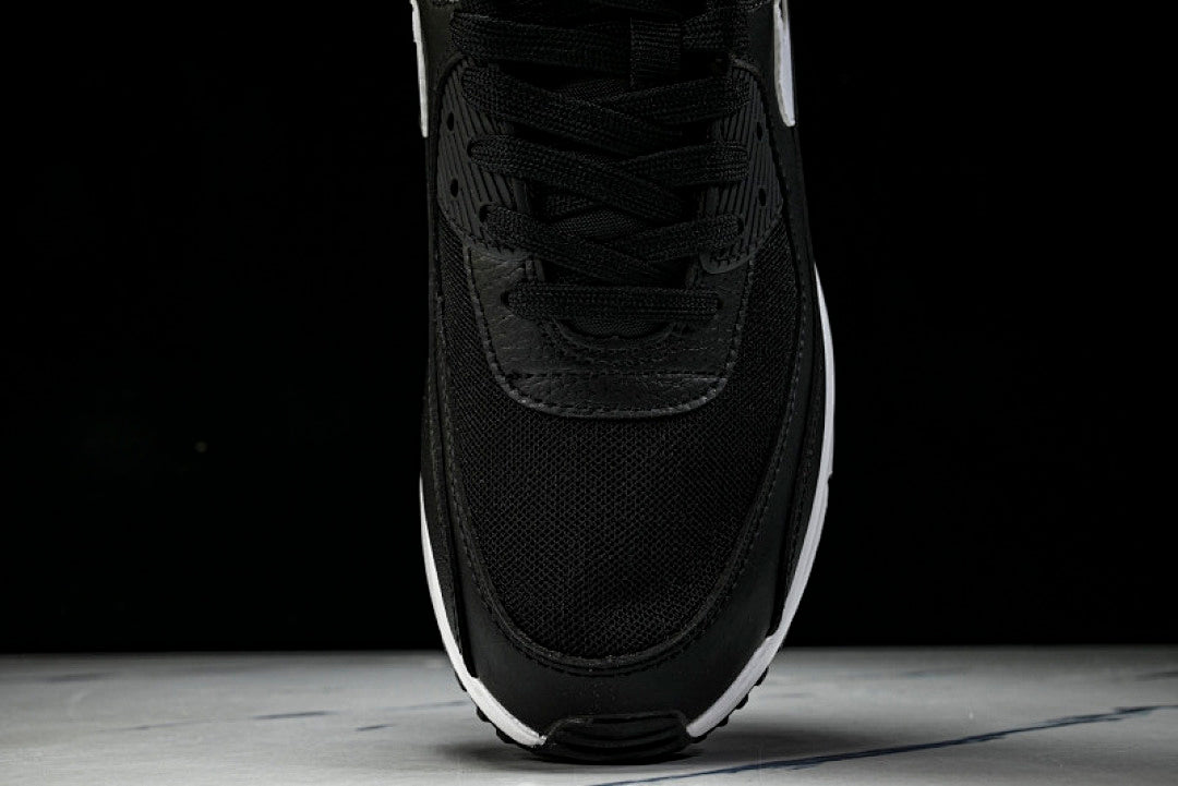 DH8010-002 AIR MAX 90 LTR CLASSIC SPORTS SHOES FOR MALE AND FEMALE COUPLES WHITE/BLACK