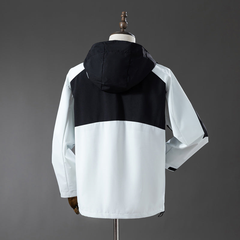 Real Betis Black & White Windbreaker