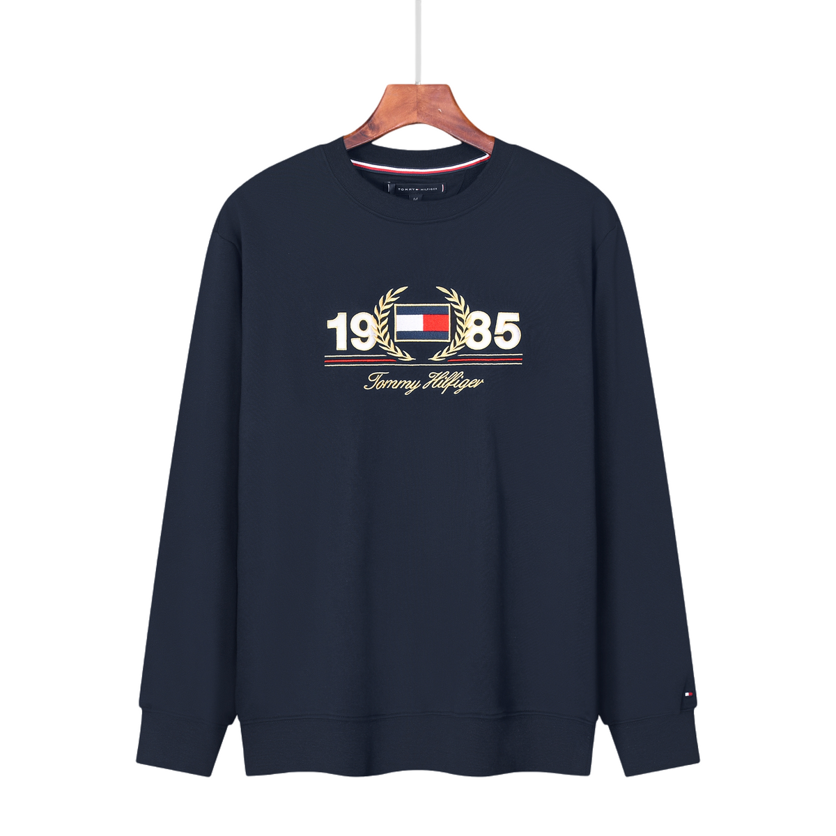TommyEmbroideryCrew Neck Sweatshirt