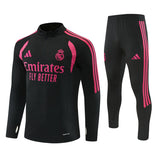 26-27 Season Real Madrid Red-Black Color Football Sweater Set