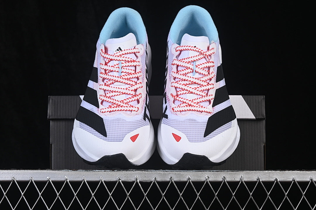 TERREX AGRAVIC SOLE-BOOSTING RUNNING SHOES WHITE/BLACK/PINK