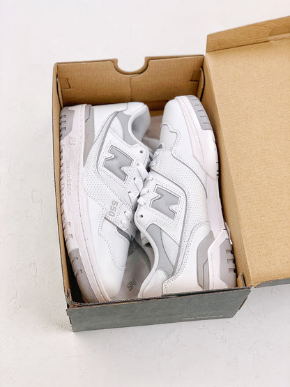 New Balance BB550 White&silver