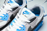 【250】DM0029-019 AIR MAX 90 PLATINUM TINT/IRON GREY/BLUE LIGHTNING