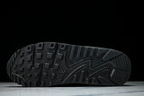 HV4517-002 AIR MAX 90 RETRO AIR CUSHIONED RUNNING SHOES BLACK/LIGHT GRAY