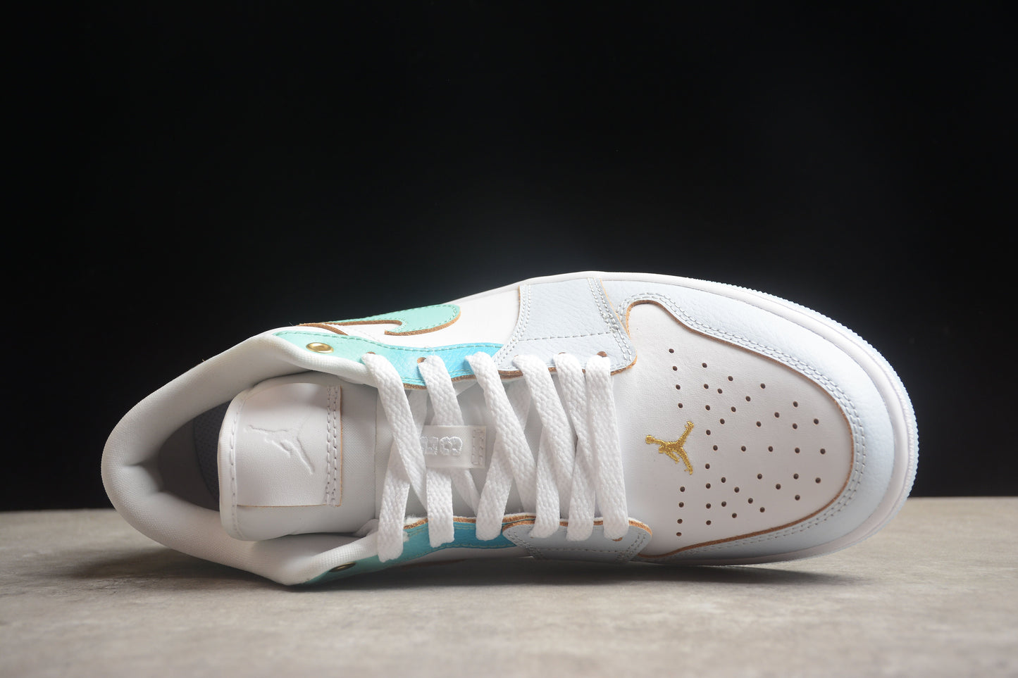 Air Jordan Low 1 Bleu océan