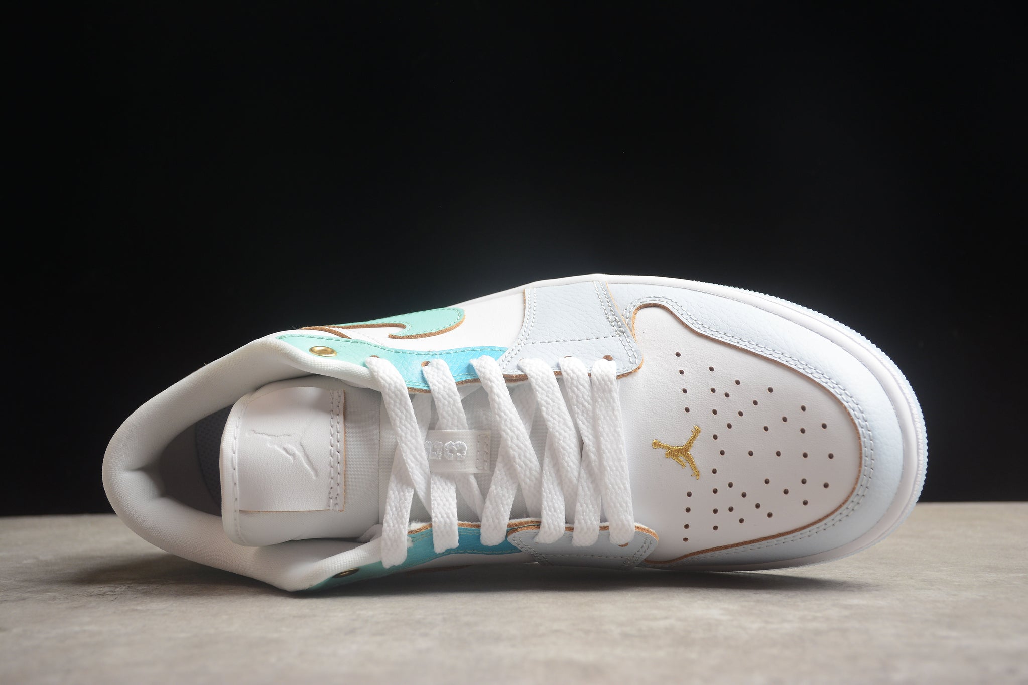Air Jordan Low 1 Bleu océan