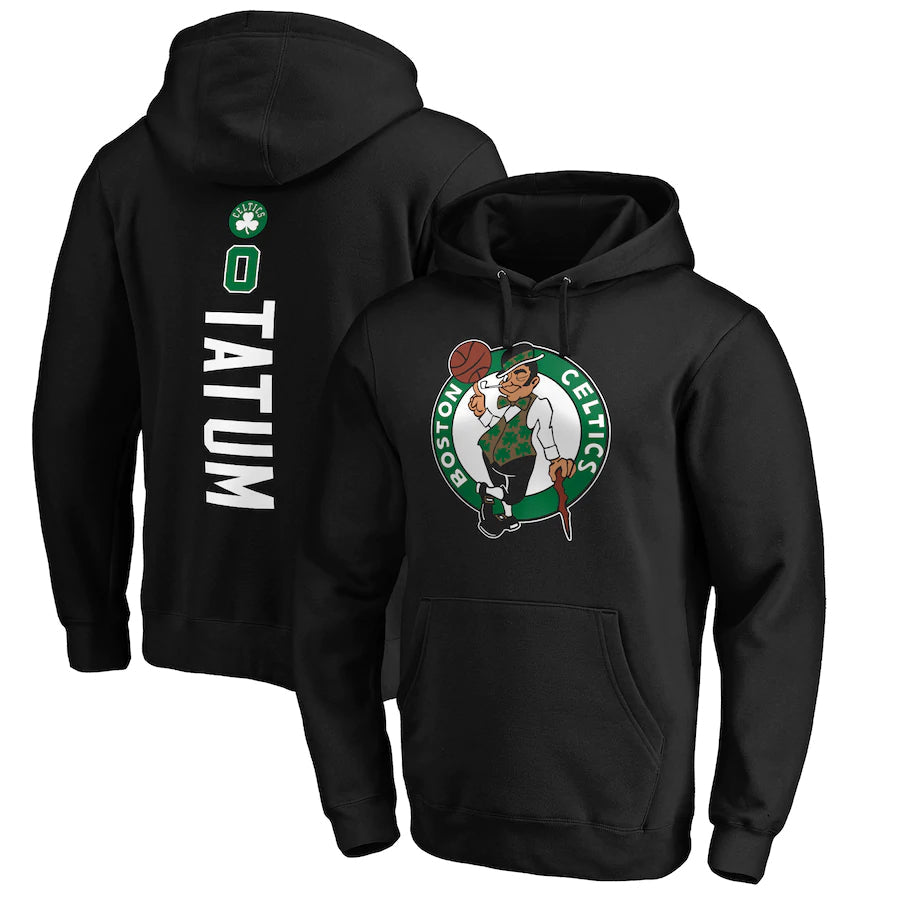 Boston celtics black 0 tatum hoodie