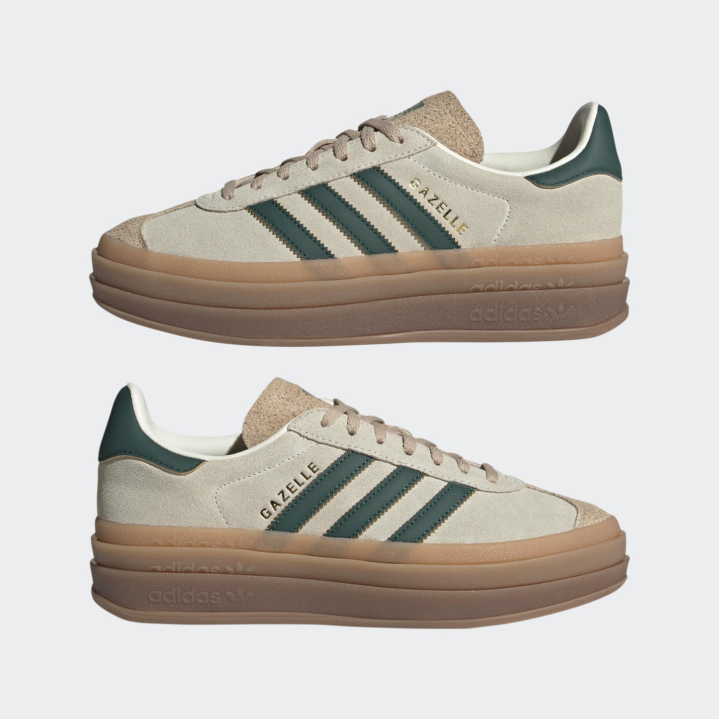 Gazelle Shoes, Beige