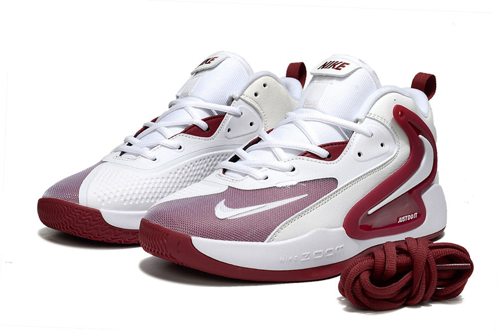 Nike Air Zoom HyperSet 2 IC 'White Crimson'