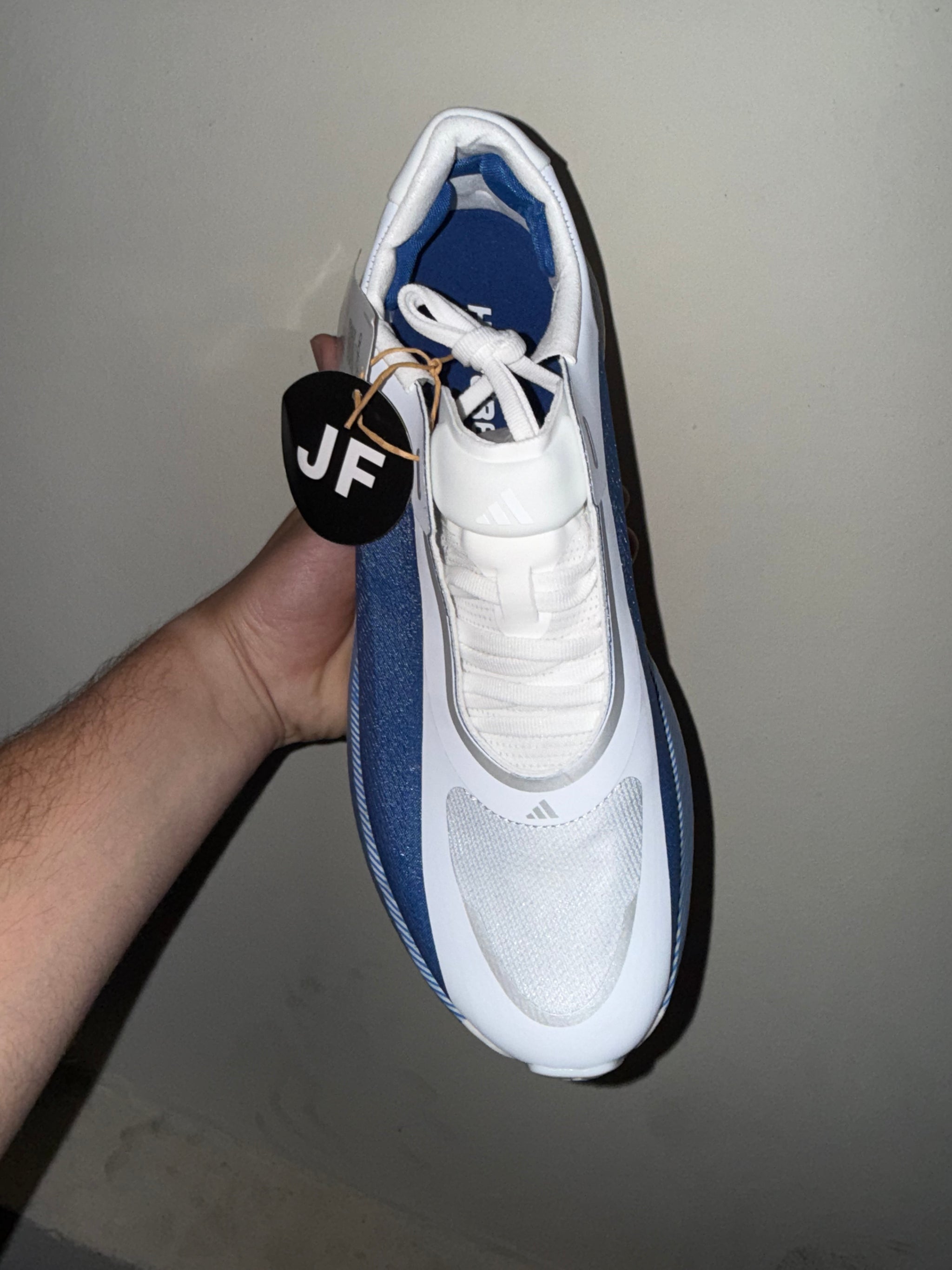 Adidas hyperboost white/blue st