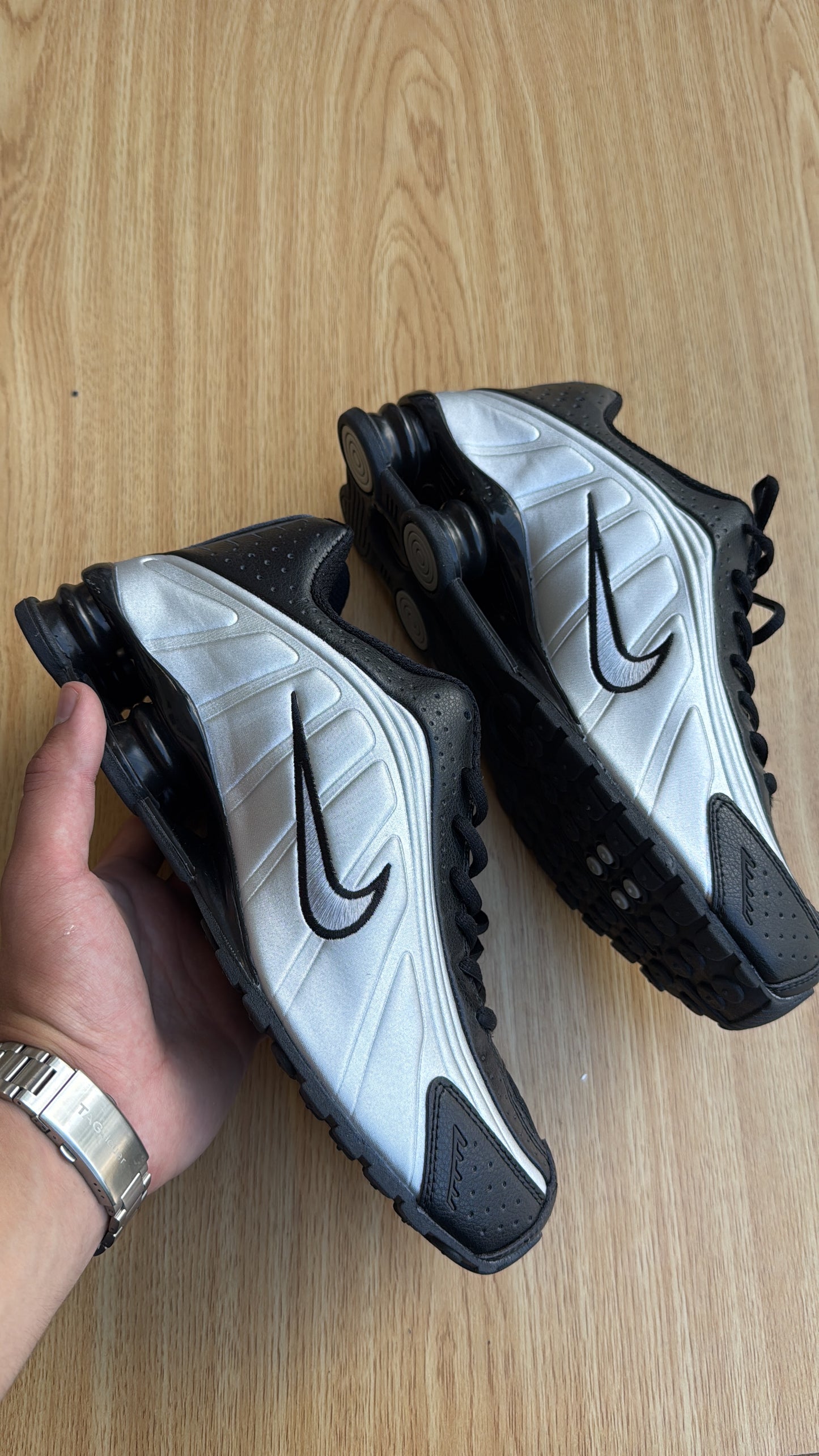 Nike shox running shoes stock