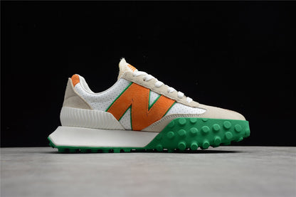 New Balance New Balance UXC72 series retro pioneer gray white orange green base