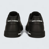 D&G Calfskin Nappa Portofino Sneakers 'Black'