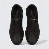 D&G Calfskin Nappa Portofino Sneakers 'Black'
