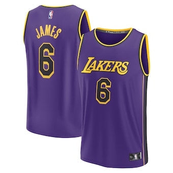 Los Angeles lakers purple jersey