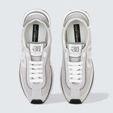 D&G Cushion Mixed-Material Sneakers 'Grey/White'